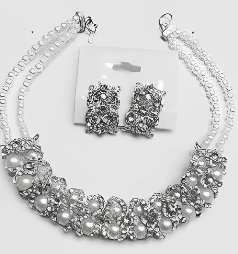 Necklace With Earrings for Women & Girls